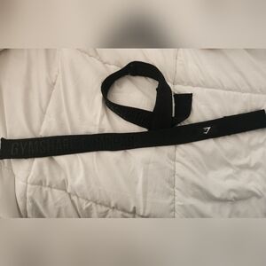 🖤 Black Gymshark Lifting Straps